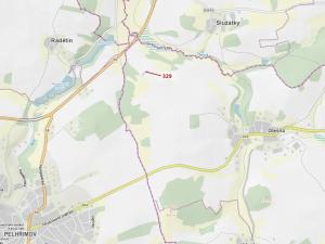 Dražba pozemku, Olešná, 414 m2