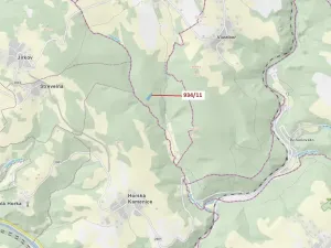 Dražba lesa, Jílové u Držkova, 3439 m2