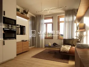 Prodej bytu 2+kk, Praha - Smíchov, Grafická, 42 m2