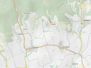 Dražba lesa, Archlebov, 2108 m2