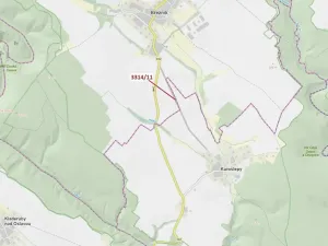 Dražba pozemku, Březník, 488 m2