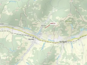 Dražba lesa, Hovězí, 550 m2