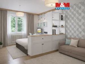 Prodej bytu 1+1, Praha - Letňany, Rýmařovská, 35 m2