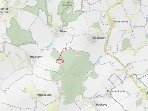 Dražba lesa, Hradčany-Kobeřice, 1989 m2