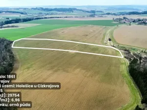 Prodej pole, Cizkrajov, 29754 m2