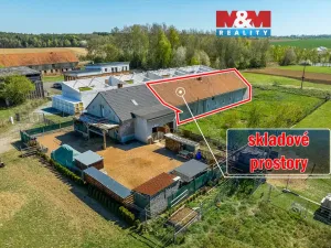 Prodej skladu, Vlkaneč, 144 m2