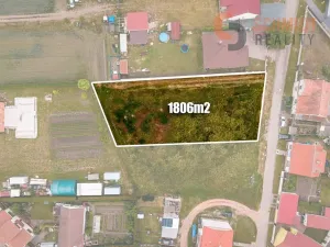 Prodej pozemku pro bydlení, Březí, Větrná, 1806 m2
