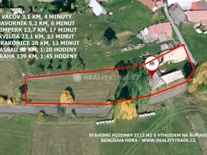 Prodej pozemku pro bydlení, Vacov, 2113 m2