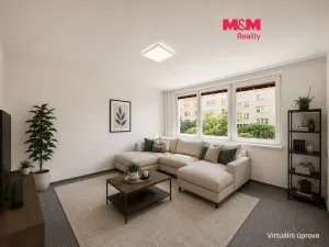 Pronájem bytu 2+1, Ostrava - Bělský Les, Bohumíra Četyny, 42 m2