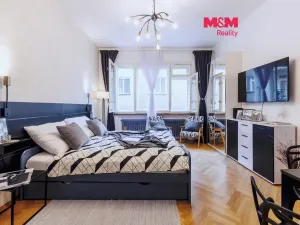 Pronájem bytu 1+kk, Praha - Nové Město, Krakovská, 26 m2