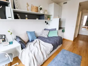 Pronájem bytu 1+kk, Praha - Holešovice, Na zátorách, 15 m2
