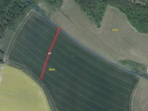 Prodej pole, Ujkovice, 1374 m2