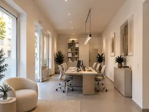 Pronájem kanceláře, Praha - Vršovice, Rostovská, 47 m2