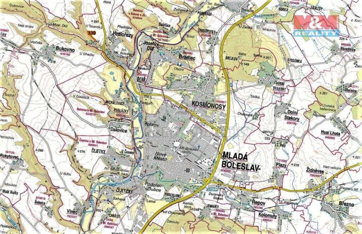 Prodej lesa, Hrdlořezy, 3528 m2