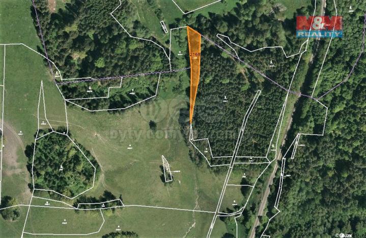 Prodej trvalého travního porostu, Horní Dvořiště, 1471 m2