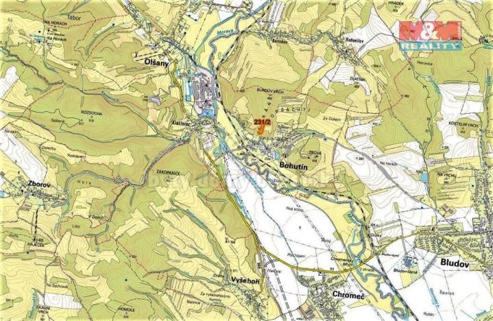 Prodej trvalého travního porostu, Bohutín, 7200 m2