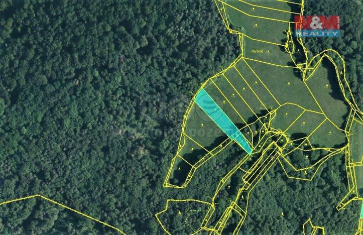 Prodej louky, Blansko, 2157 m2