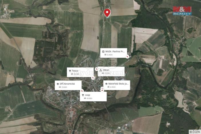 Prodej pozemku pro bydlení, Bechyně - Senožaty, 2191 m2