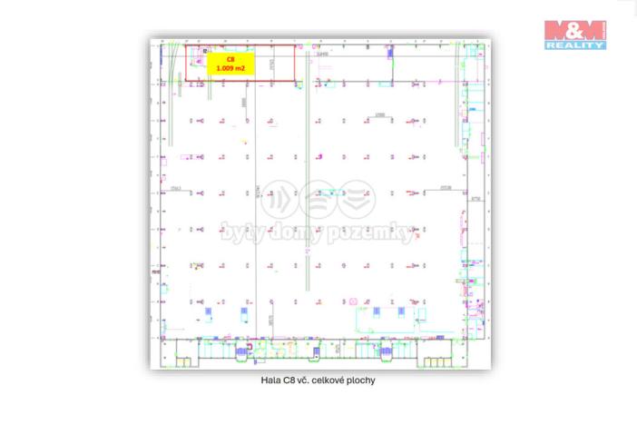Pronájem skladu, Plzeň - Skvrňany, Na Pomezí, 1009 m2