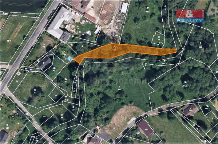 Prodej lesa, Žandov - Valteřice, 1294 m2