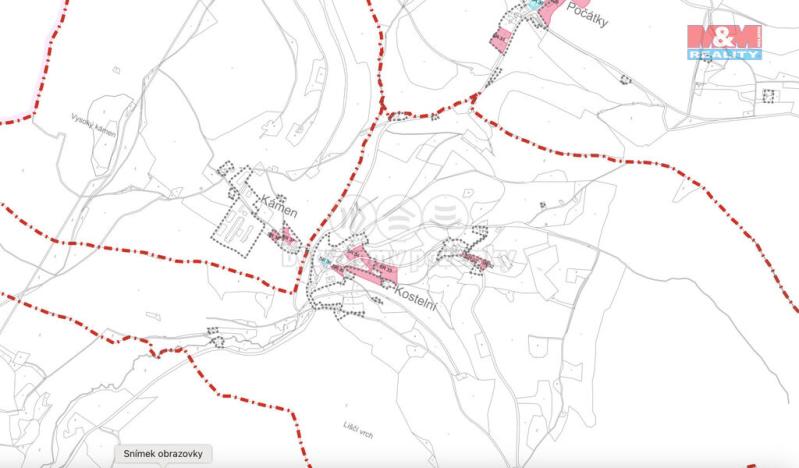 Prodej pozemku pro bydlení, Kraslice, 1078 m2