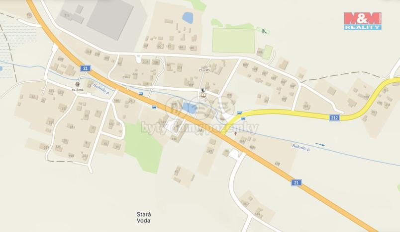 Prodej pozemku pro bydlení, Stará Voda, 442 m2