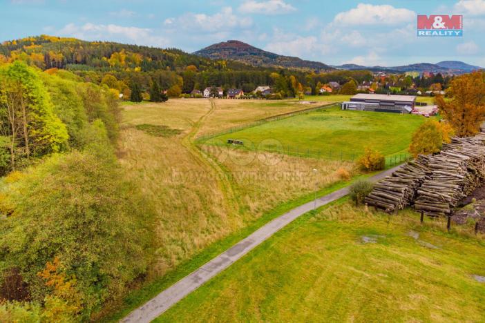 Prodej trvalého travního porostu, Cvikov - Drnovec, 3023 m2