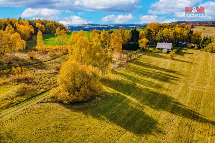 Prodej zahrady, Krsy, 649 m2