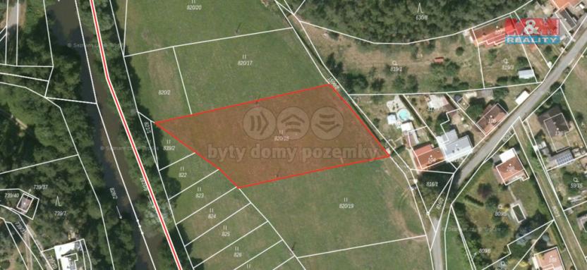 Prodej zahrady, Mladotice, 2587 m2