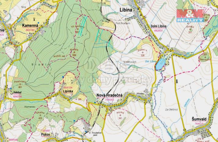 Prodej lesa, Nová Hradečná, 28654 m2