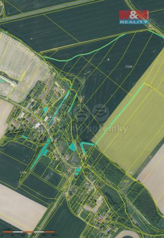 Prodej zahrady, Bohušov, 1867 m2