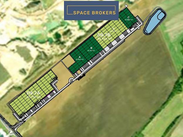 Pronájem skladu, Kozomín, 5000 m2