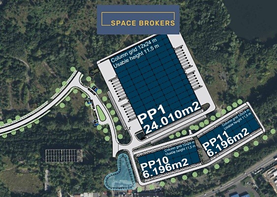 Pronájem skladu, Ústí nad Labem, Podhoří, 24010 m2