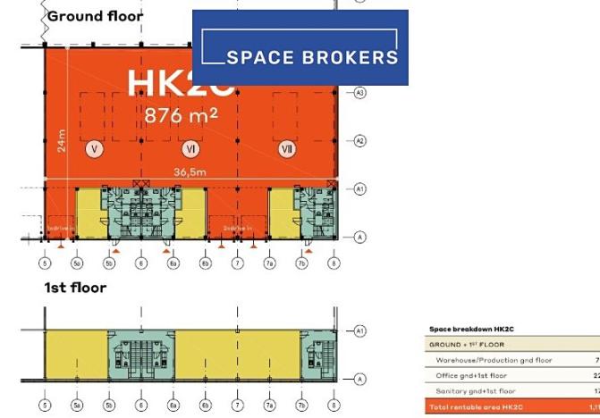 Pronájem skladu, Hradec Králové, Bratří Štefanů, 958 m2
