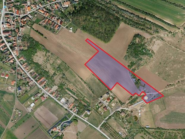 Prodej podílu pozemku pro bydlení, Jeviněves, 781 m2