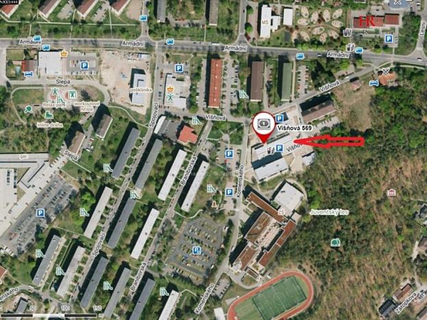 Prodej garážového stání, Milovice, Višňová, 13 m2