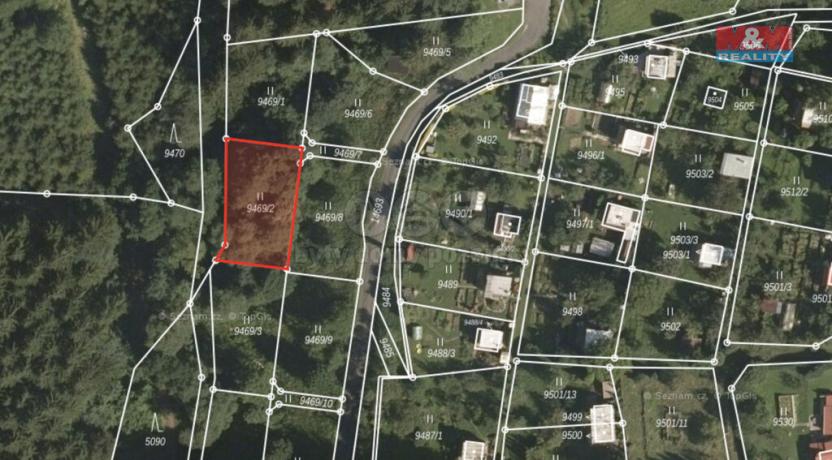 Prodej zahrady, Vsetín, 453 m2