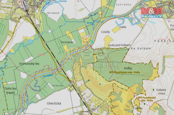 Prodej rybníku, Uherčice, 1476 m2