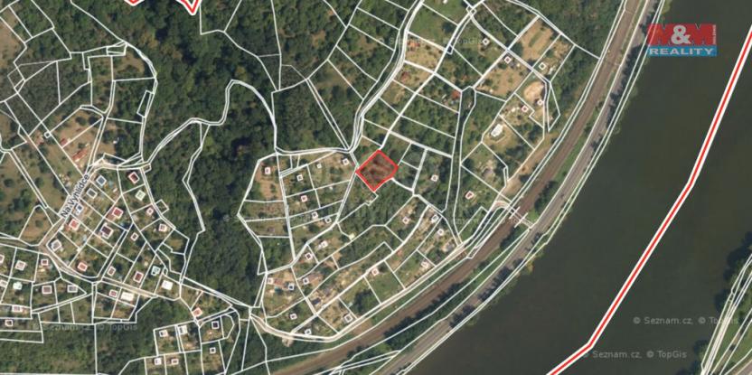 Prodej zahrady, Dolní Zálezly, 758 m2