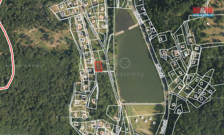 Prodej zahrady, Povrly, 405 m2