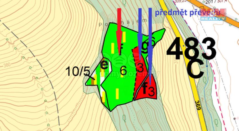 Prodej lesa, Vyšehoří, 12990 m2