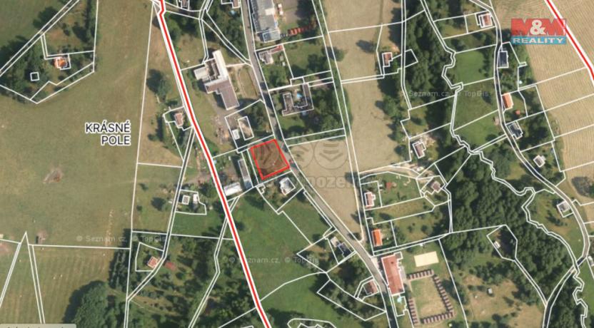 Prodej pozemku pro komerční výstavbu, Chřibská - Krásné Pole, 1093 m2