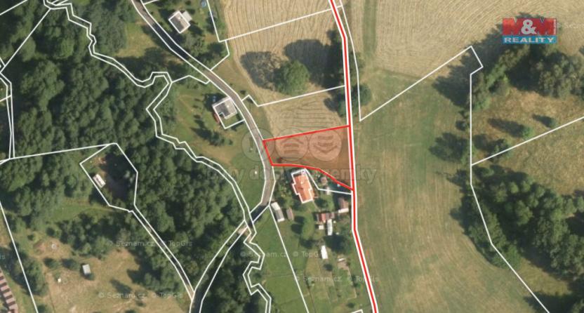 Prodej zahrady, Chřibská - Krásné Pole, 1156 m2