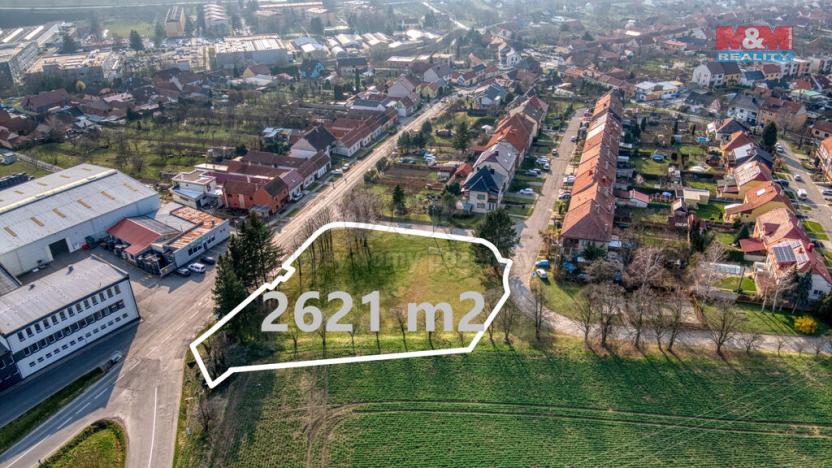 Prodej pozemku pro komerční výstavbu, Hluk, 2621 m2