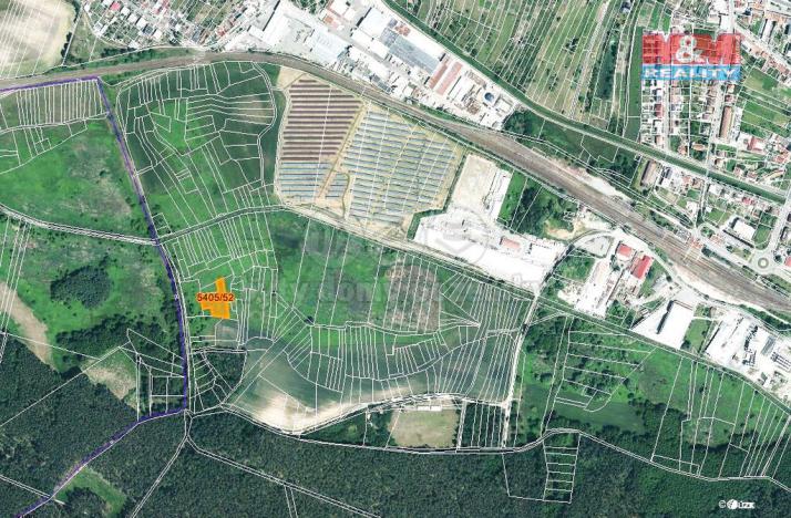 Prodej pole, Bzenec, 412 m2