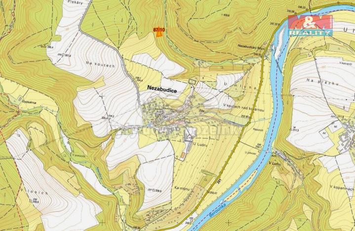 Prodej pozemku, Nezabudice, 2544 m2