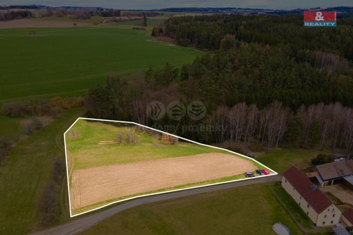 Prodej trvalého travního porostu, Krsy - Polínka, 4971 m2