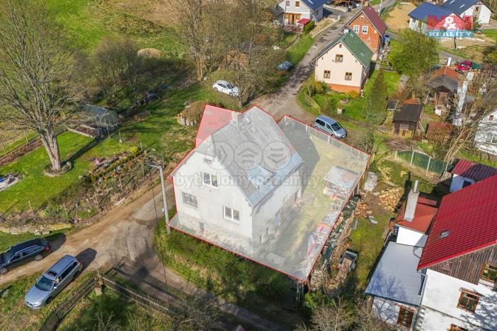 Prodej rodinného domu, Kraslice - Zelená Hora, 163 m2