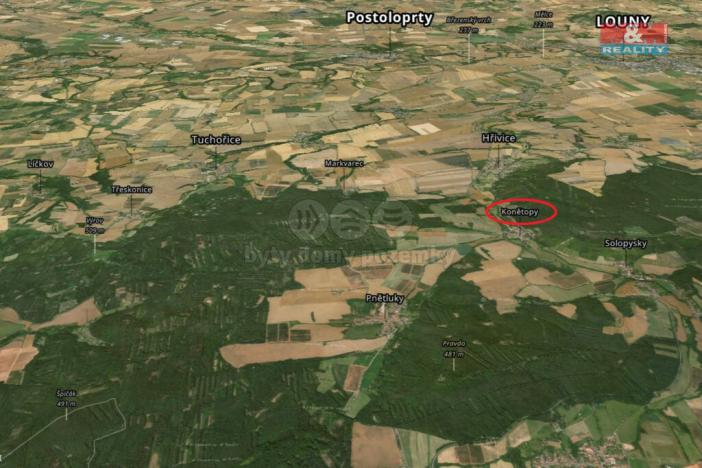 Prodej zahrady, Pnětluky - Konětopy, 674 m2