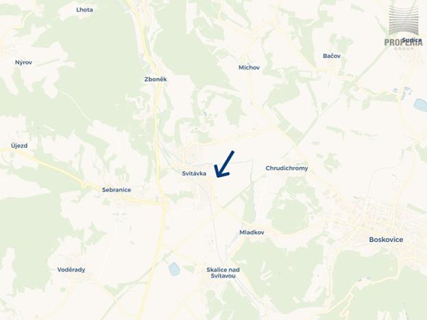 Prodej pozemku pro bydlení, Svitávka, Školní, 1201 m2